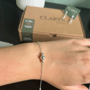 Pulseira com Esferas Centrais